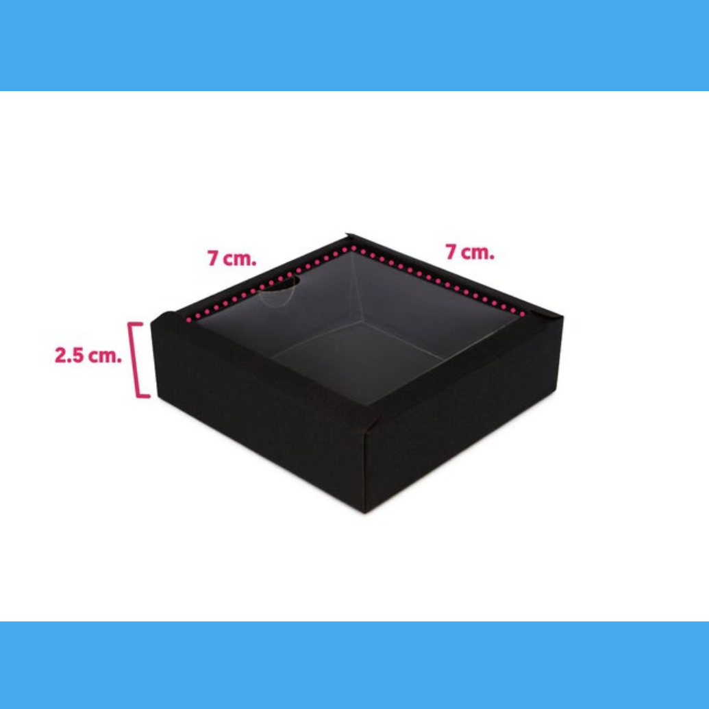 Black Multipurpose Rectangular Cardboard Tray - Recycled Material